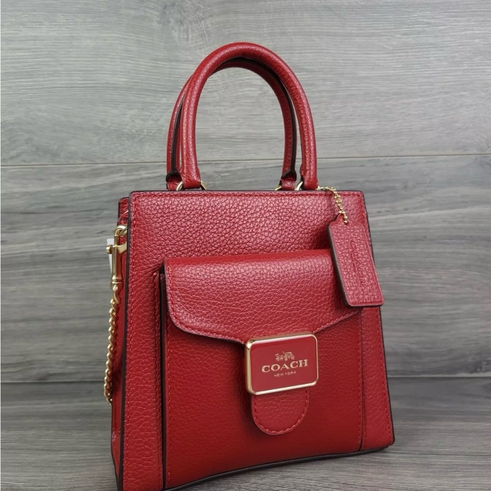 Coach Red mini pepper Bag - Picture 2 of 9
